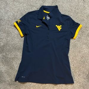 WVU Nike polo